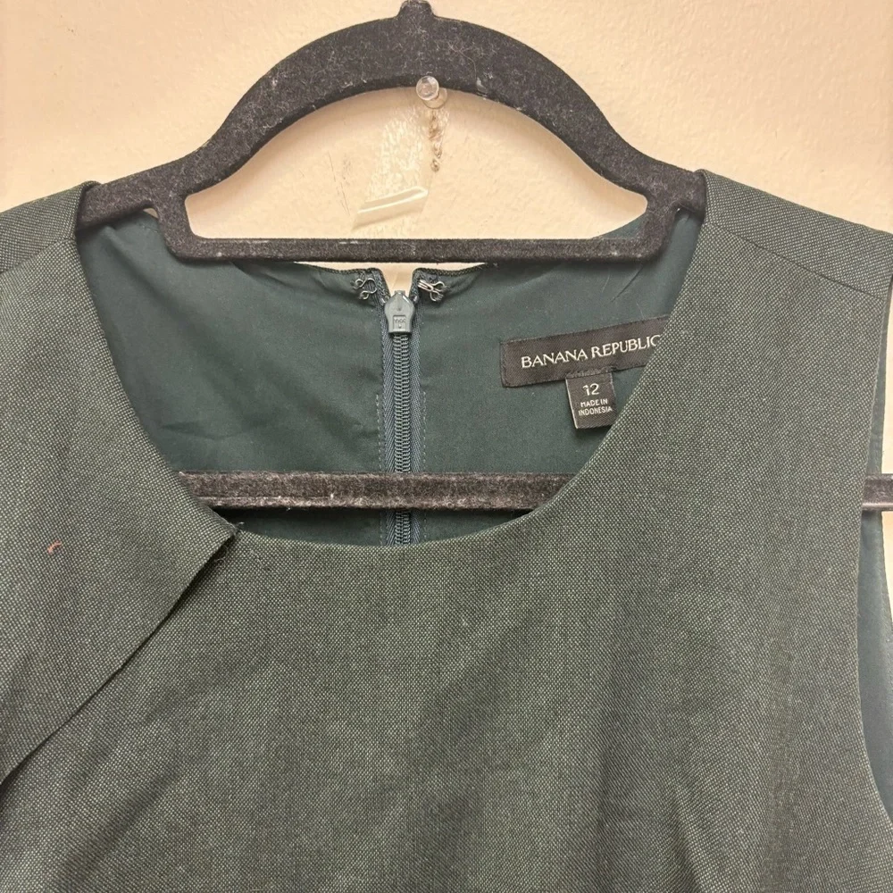 Banana Republic Asymmetrical Flounce Dress